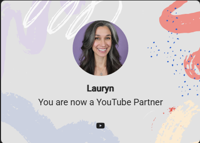 LaurynTreehouse's tweet photo. With the incredible support &amp; encouragement from my Treehouse Community, I am beyond grateful to announce that I have officially been accepted into the YouTube Partner Program!✨Next big goal is getting to 1000 Subscribers!✨ https://t.co/iMizKR50RP