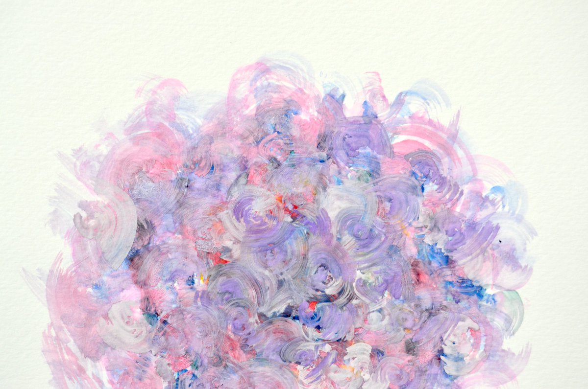 fatmagulerart's tweet photo. "Swirlings" Find out more about the painting process of this abstract painting on my YouTube channel! #progress #art #process #creativity #watercolour #quick #abstract https://t.co/Pnga1Q1FvP