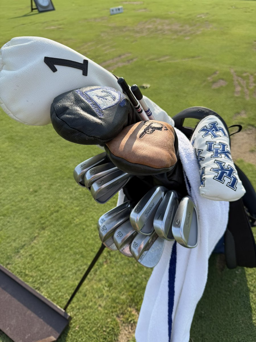millerswhizzer's tweet photo. Miller’s July 2026 WITB (that no one asked for)

Cameron T10 Newport 2 
Vokey SM9 60K hand ground, SM8 56 on 50, SM10 52 on 50, SM8 46, S400
Titleist T100 6-P, T150 4-5, X100
Callaway UW 19, Tour AD DI95X
Ping G430 LST 15, Diamana BB73X
Titleist TSR3 10, Fuji Ventus Red7X https://t.co/9gQJokMg4s