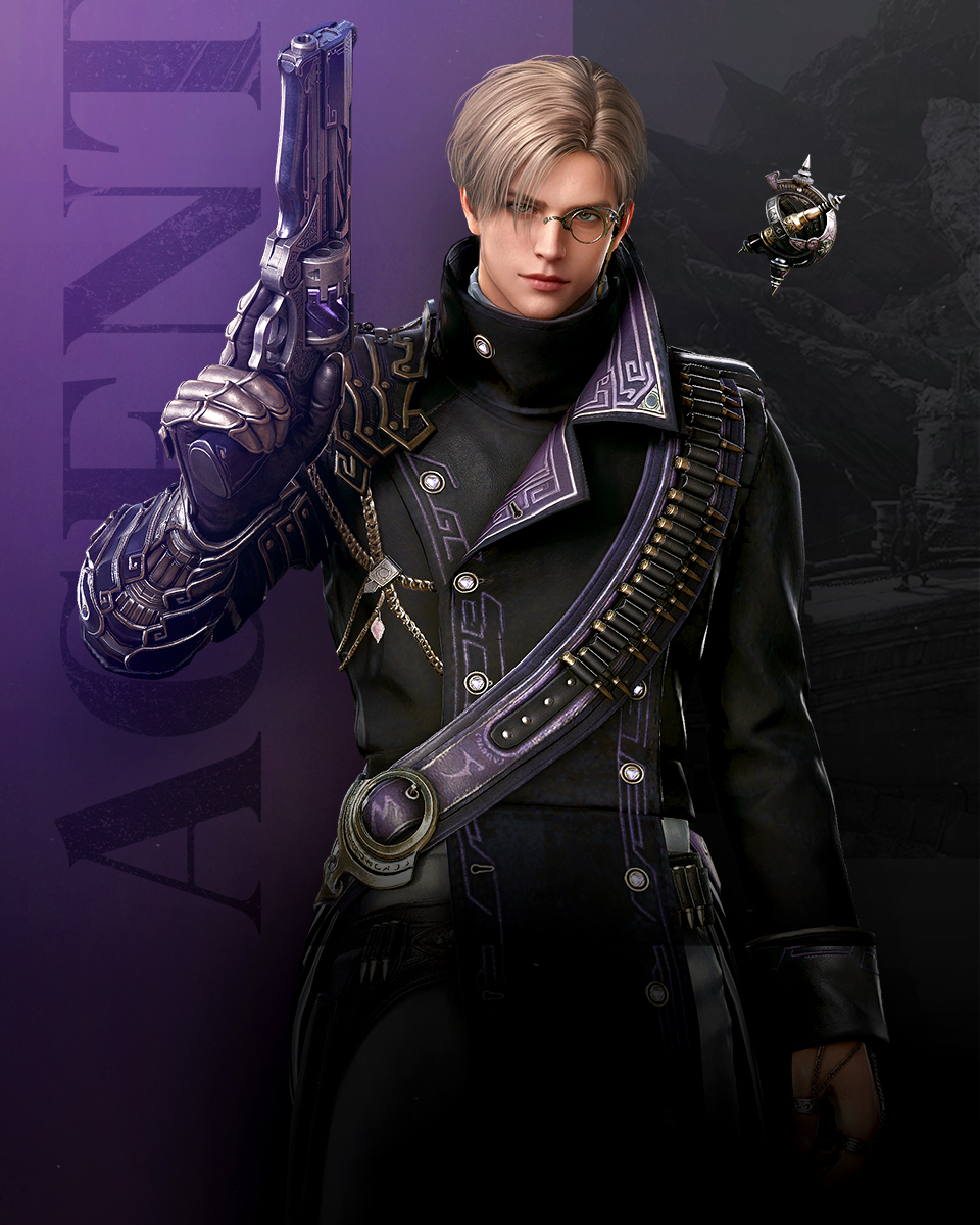 NewsBlackDesert's tweet photo. Class Name: Agent
Main/Sub-Weapon: Revolvers/Hexround
Combat Style: Melee/Ranged Hybrid
Specialties: Espionage, Infiltration
Family: Deadeye (Sister)

No enemy can escape Agent, who completes every mission without fail. 
Prepare to rendezvous on July 30th. https://t.co/Mna43r2qUw