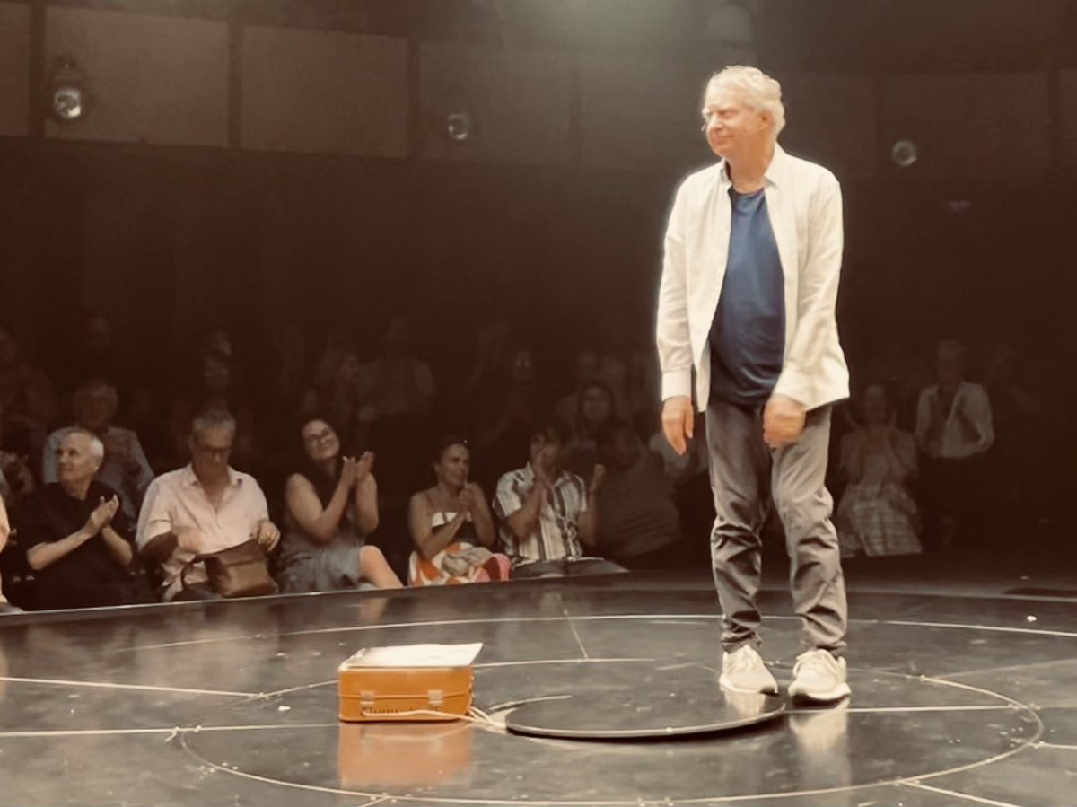 Adrian_Specs's tweet photo. ‘Tao of Glass’ @sohoplacelondon is a riveting tapestry of music, mystery &amp; memory: @Clusterform is wit, raconteur, visionary &amp; sage all rolled into one, making this universal, generous body of work deeply personal. I loved it. https://t.co/06jyrRGSnA