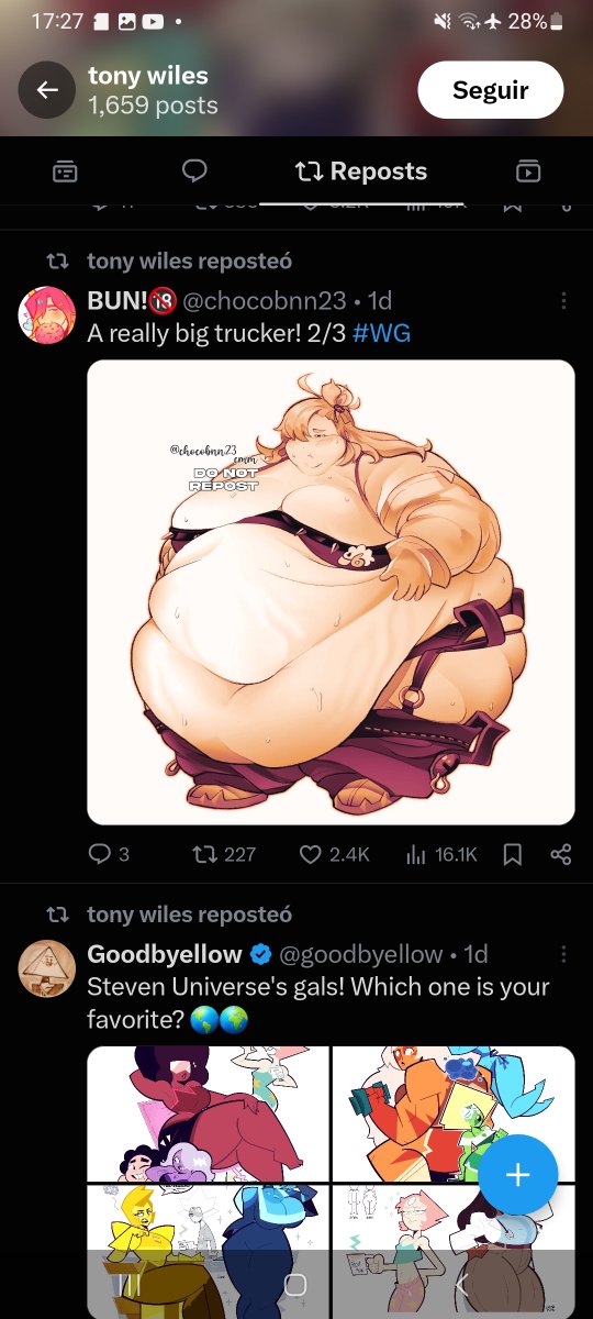DRusox10's tweet photo. @AzraelKn3al3 @tomamoru_art Huy mejor tu tienes fetiches de chicas gordas excesas deberia darme asco a usted. https://t.co/Oq1APzao2i