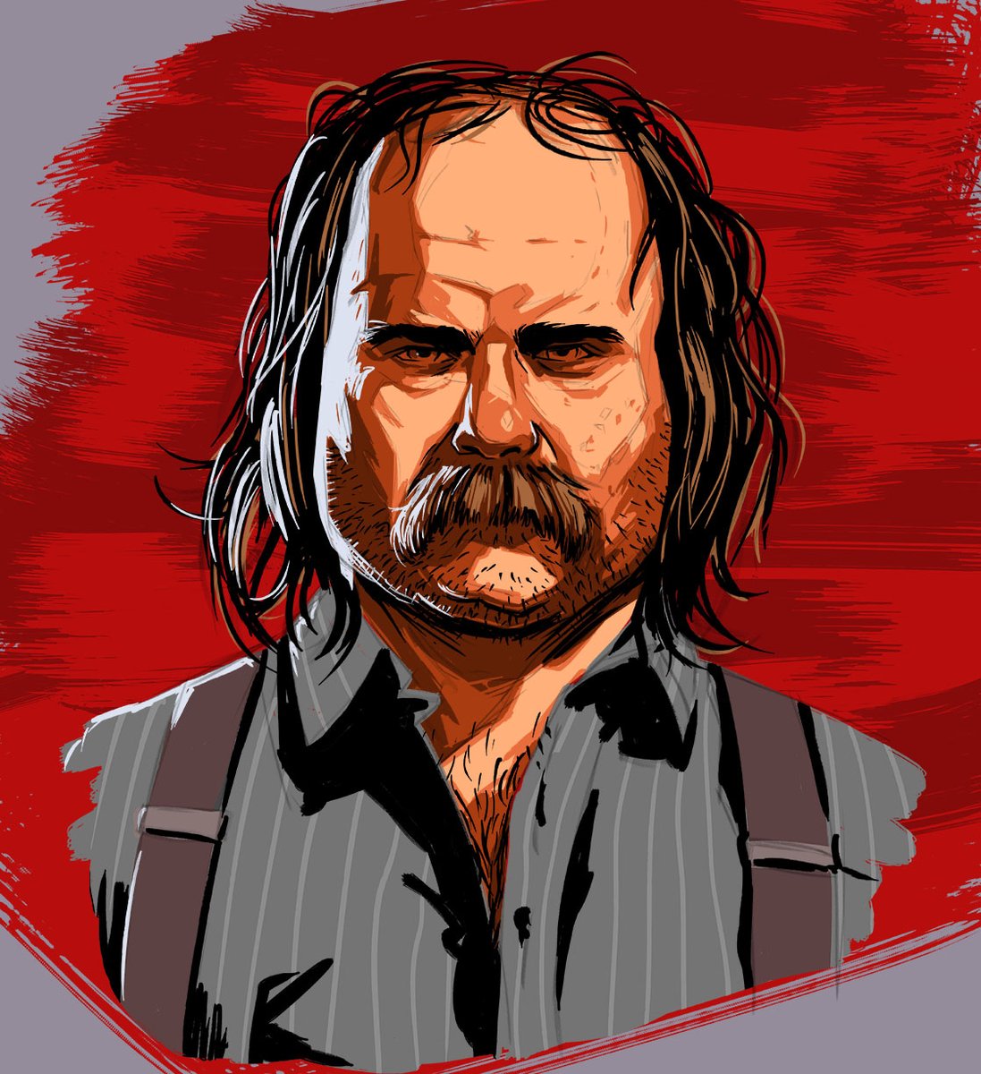 thivolan's tweet photo. Rockstar Studies: #pearson
#drawing #2d #sketch #portrait #study #colour #line #digitalart #anatomy #photoshop #stylised #master #draw #linework #render #lighting #male #color #pencil #popart #reddeadredemption2 #rockstar https://t.co/QzRoGuPOJP