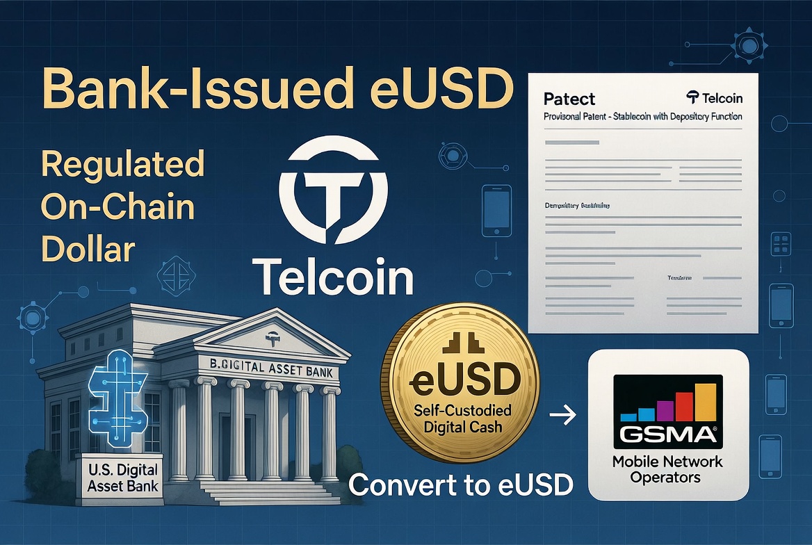 skadbsgml93's tweet photo. 🏦 Telcoin patents on-chain stablecoins embedding depository functions.
The model keeps liquidity inside banks instead of extracting it like $BTC 💵
Regulated U.S. accounts and eUSD already elevate $TEL infrastructure 📱
GSMA partnerships may unlock sharper institutional demand soon — monitoring? 🔗⚖️🚀
$ETH $XRP $HBAR $FLR $SHX $XLM $DOVU
#TEL #Telcoin #DigitalBank #eUSD
