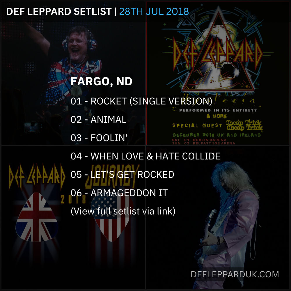 Def Leppard News (@dltourhistory) / Posts / X