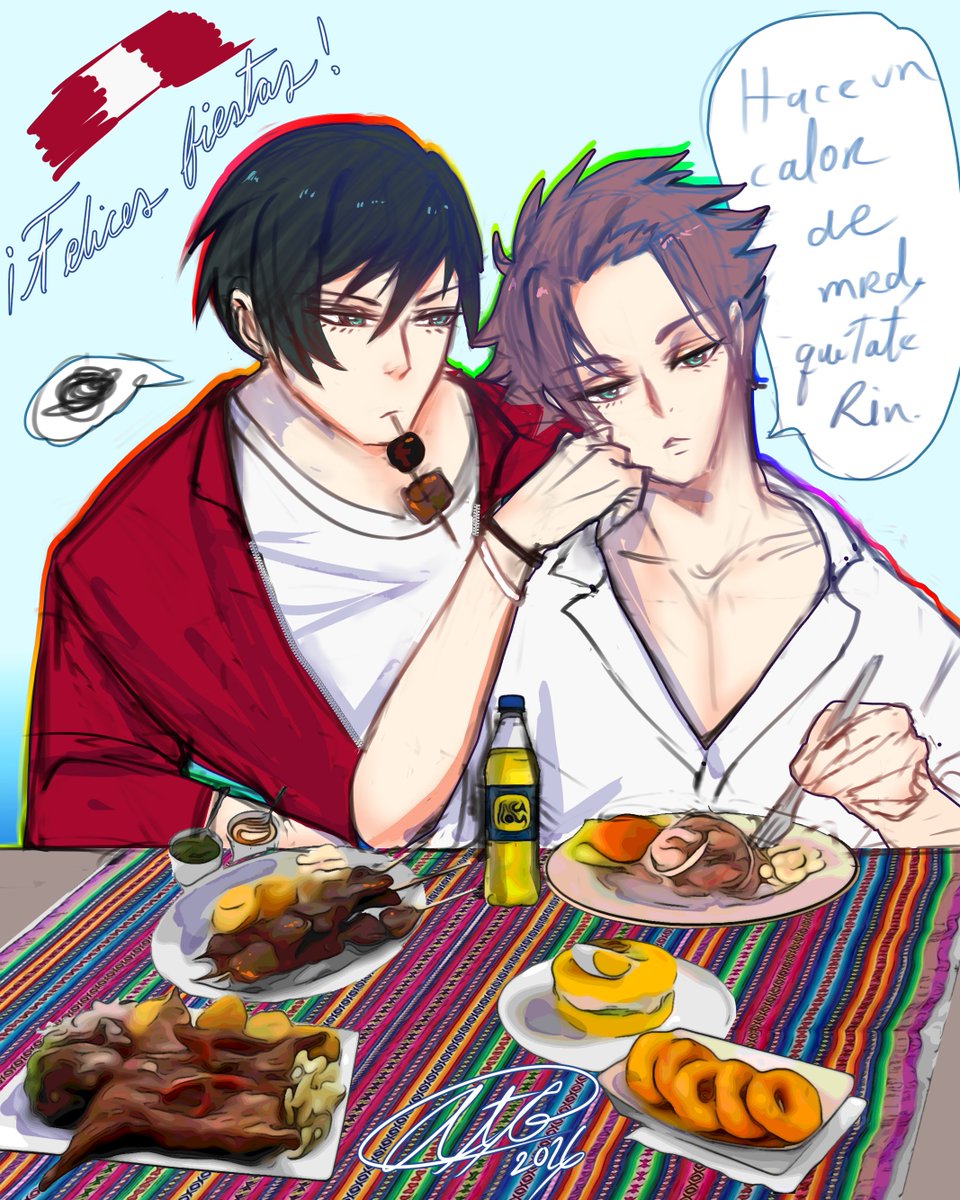 atc_raven's tweet photo. Feliz 28, y que viva mi país donde ancestralemente se casaban con sus hermanas :v(?) Ay tengo dos semanas de mini vacaciones gracias a esto, así de un pixel de felicidad antes de que entremos en crisis con keiko xd
#rnse #rinsae #itoshicest https://t.co/ZPVugZT3VA