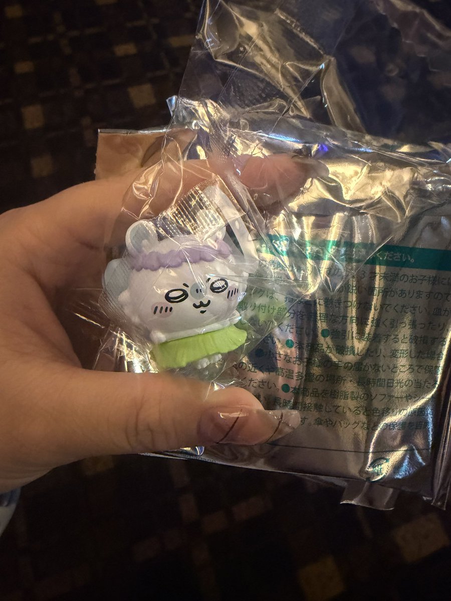 ria_Cinnamon's tweet photo. ちいかわ 映画 特典 交換

譲 モモンガ 古本屋

求 うさぎ シーサー

湘南付近手渡しまたは横浜近辺手渡し>>郵送

 #ちいかわ  #入場者特典 https://t.co/3mJLOY61TZ