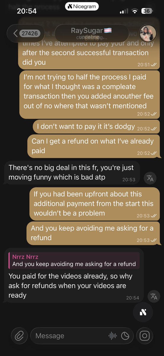 chronicaddicted's tweet photo. @fhoodfhood40 Scammer https://t.co/CoHI6etAAx
