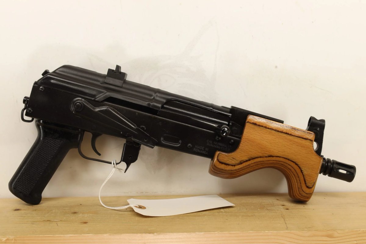 SchmidtFirearms's tweet photo. CENTURY ARMS Micro Draco
6.25"
7.62X39MM
Thumb Safety 
2 Mags 

$999
(10+ in Stock) https://t.co/1fTquGN2FW