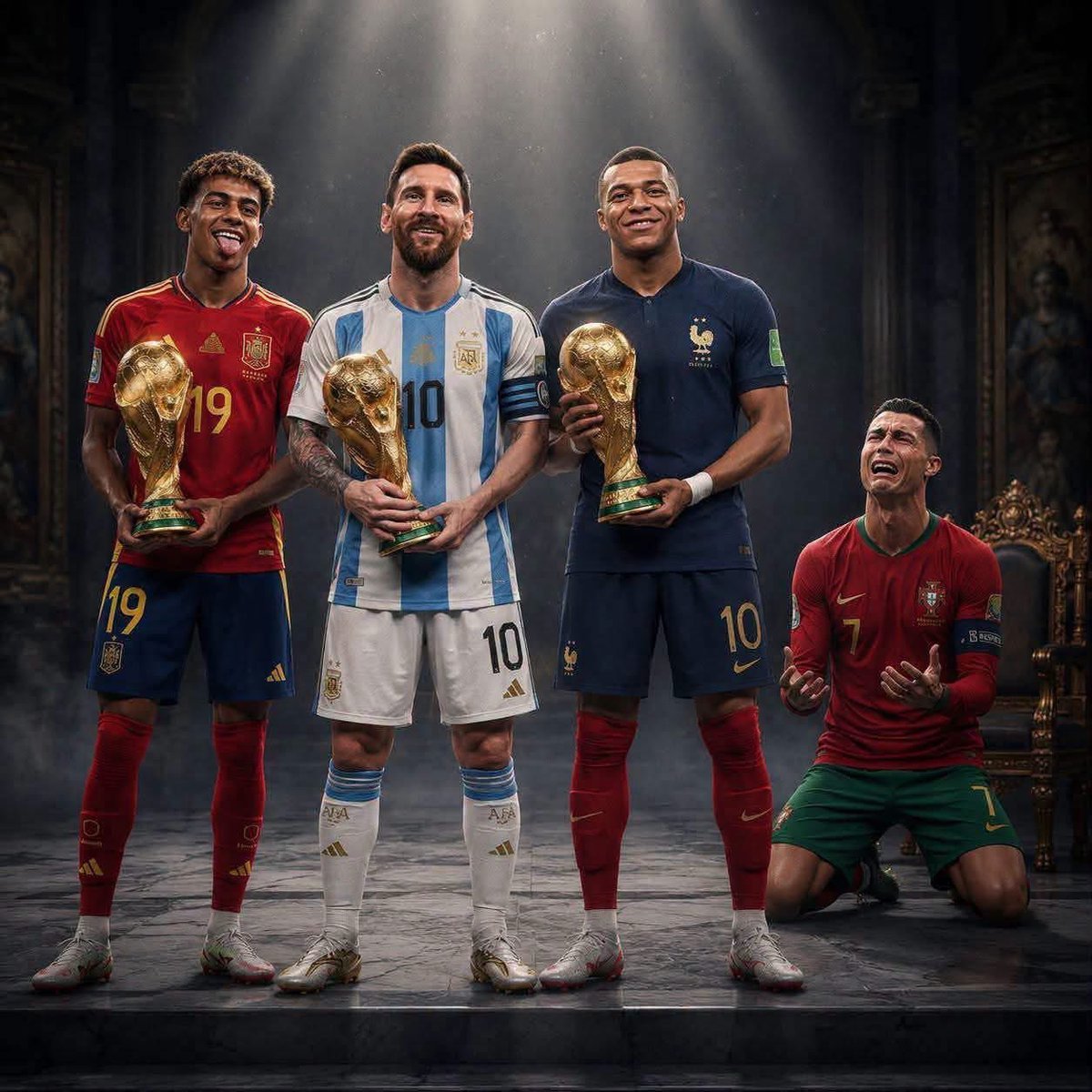 MohammedWavari's tweet photo. @Ryanair @_Futbolero_ لو تطلع لك عضلات في شحمة الأذن لن تحصل على كأس العالم😂 https://t.co/MHaG6YjtUw