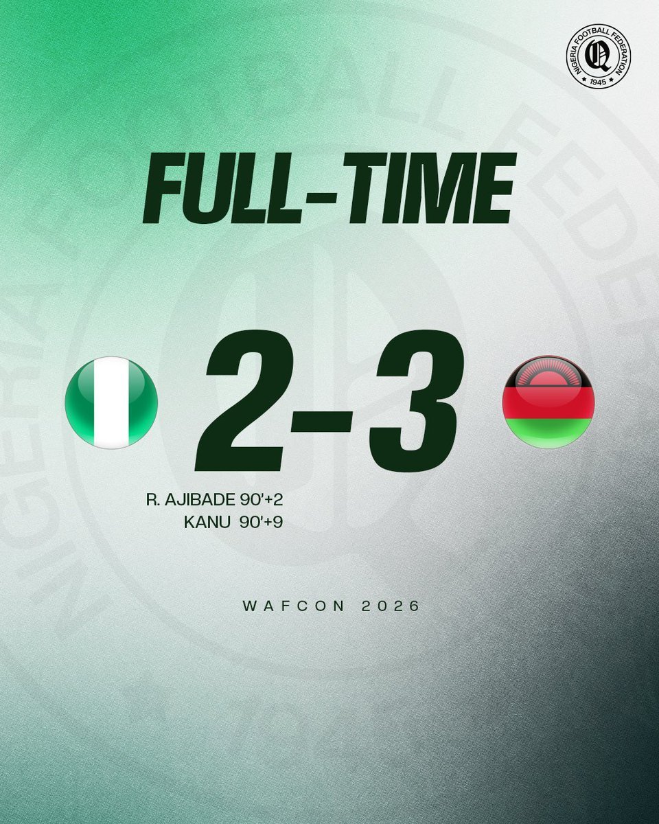 ralphcgeorge's tweet photo. Not the start the Super Falcons wanted but they can bounce back from this defeat.
*I didn't like the starting line up though.
*It was the Chawinga sisters show.
#NGAMAW
#WAFCON2026 https://t.co/ERYNug4nGl