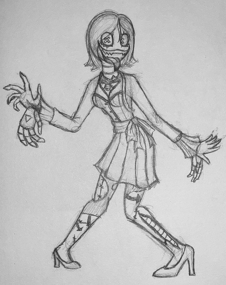 Santetzuken's tweet photo. Cyntessa bus as Tessa’s mom, so Cynouissa. Basically a Murder Drones AU where Tessa is alive because Cyn killed her mother instead 
#MurderDrones https://t.co/ZgyjyAO4uP