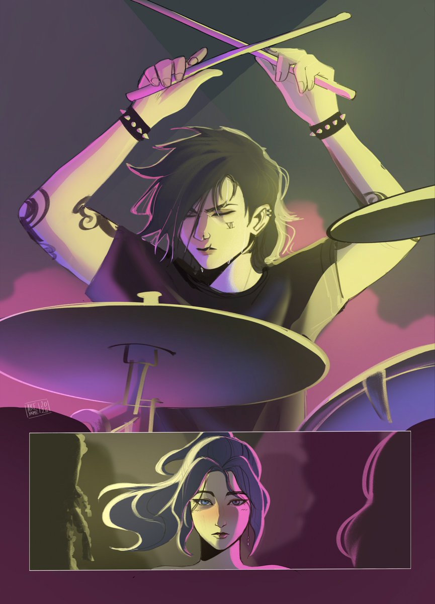 akeyame_'s tweet photo. more of my caitvi au ✨

#caitlyn #vi #arcane #caitvu https://t.co/8lGd6E6teB