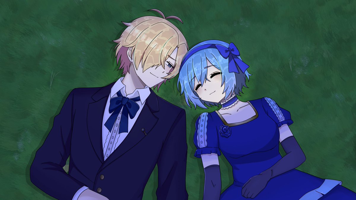 reiquu's tweet photo. I just want to stay this way forever… 💙

#WitchsHeart #NoelLevine #ClaireElford https://t.co/3gaE9anEpd