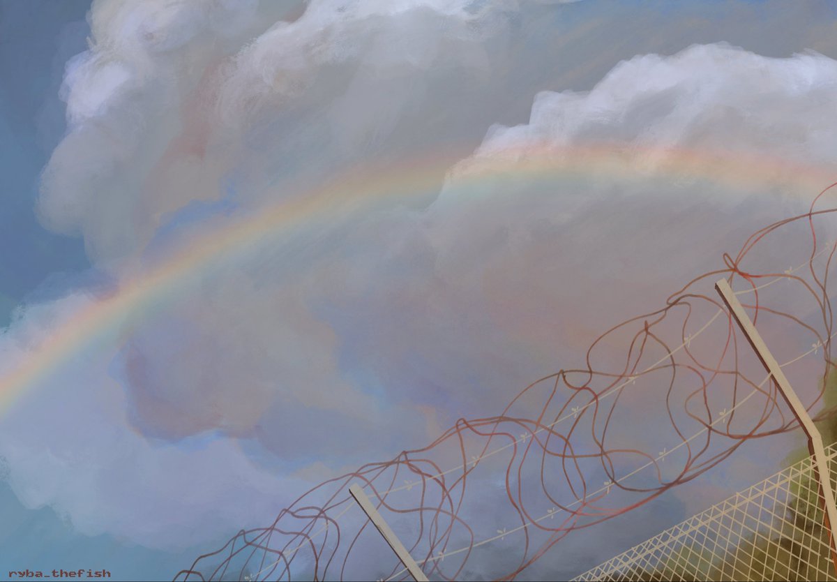 ryba_thefish's tweet photo. something about somewhere over the rainbow…

#projecthailmary #projecthailmaryfanart #projecthailmaryart #procreateart #rylandgrace #rainbow https://t.co/J59aDI9g3y