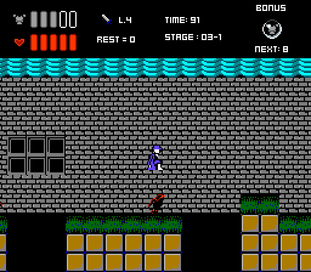 ZeroDev_Games's tweet photo. Over the last week, Killian and I threw together another #GMTK26 Game Jam game: Count Knight!

Play as Dracula's head knight, D, and vanquish the evil vampire hunter Van Helsing!
D's strength is constantly being weakened over time, so you must act fast!
#MadewithGodot https://t.co/Off0zKYflk