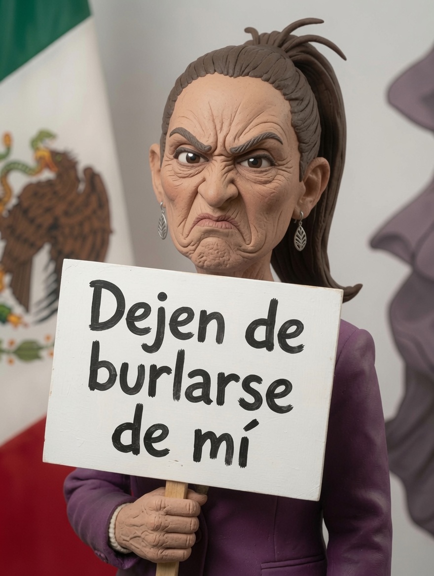 FarroRobot's tweet photo. La corrupta pendeja de Palacio ya no aguanta las críticas ni las burlas, por eso le urge censurar los medios y las redes sociales.

Derechos de las audiencias = Censura https://t.co/D0qF6ObxGB