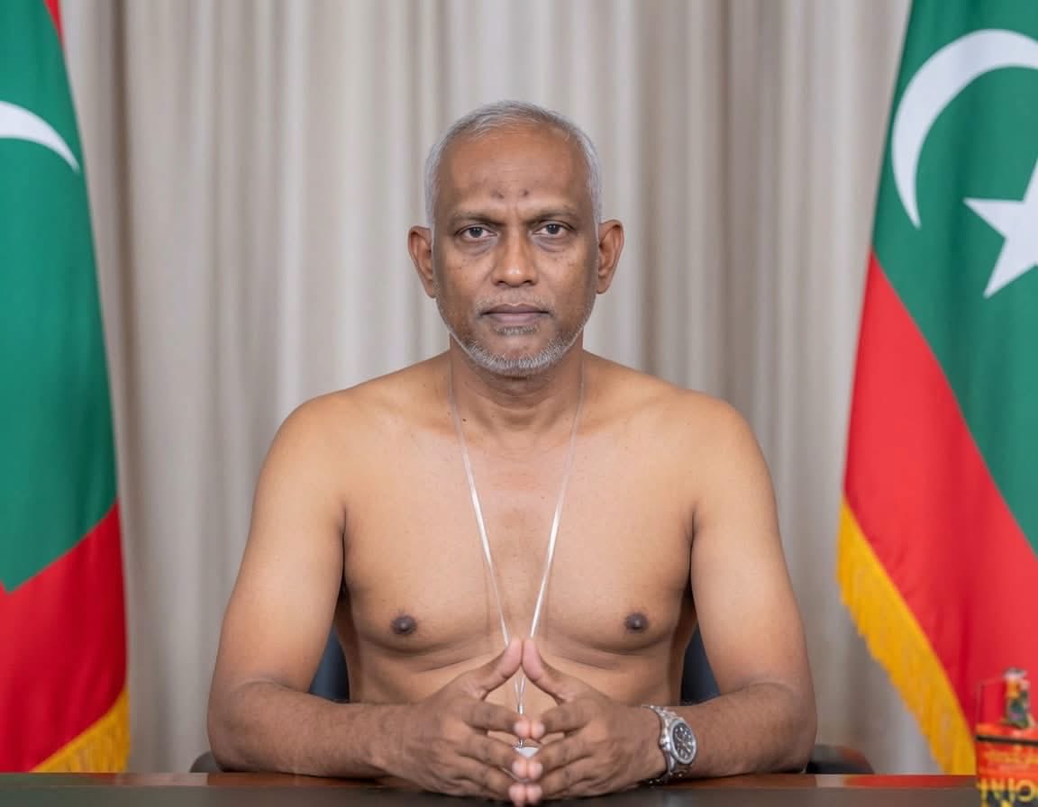 Shamoon511's tweet photo. މިދިޔަ އަހަރު ހެދީ ދޮގު މިއަހަރު ހެދީ ދޮގުން ރިކޯޑެއް ރަށްޔިތުން ބާރަށް އަތްޖަހާ މީ ރާއްޖޭގެ ތާރީހުގައި ރައީސް ކަމުގައި ހުންނަވައިގެން ދޮގު ހެދުމުން ރިކޯޑު ހެއްދެވި ފުރަތަމަ ރައީސް 

ކައްޒާބު ދިންޔާތު ވެރިޔާ ހަތަރު ލައިން ދިރުވާލި

@MMuizzu @prz_ymn @ibusolih @MohamedNasheed https://t.co/fnSpbWDlvW