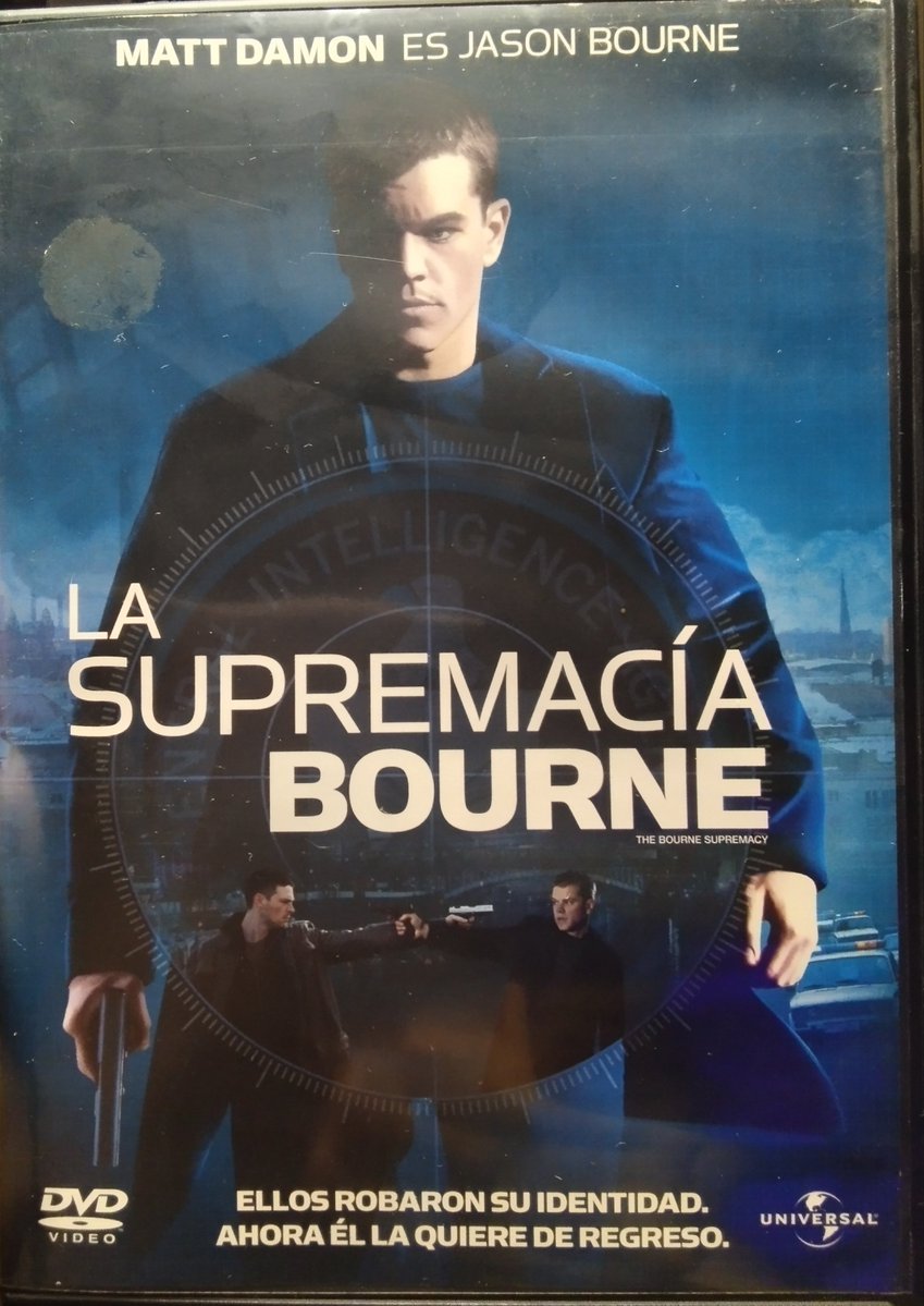 AdanRodrguez12's tweet photo. Before #MattDamon made trash movies for internet posers, losers and nobodies critics like shit #TheOdyssey, he made real cinema, like my legendary historic #DVD of the masterpiece #TheBourneSupremacy, suck this shit #FreeTV, shit #Netflix and all shit #Streaming 

WOOOOOOHOOOOOO https://t.co/CoWjWGtfRr