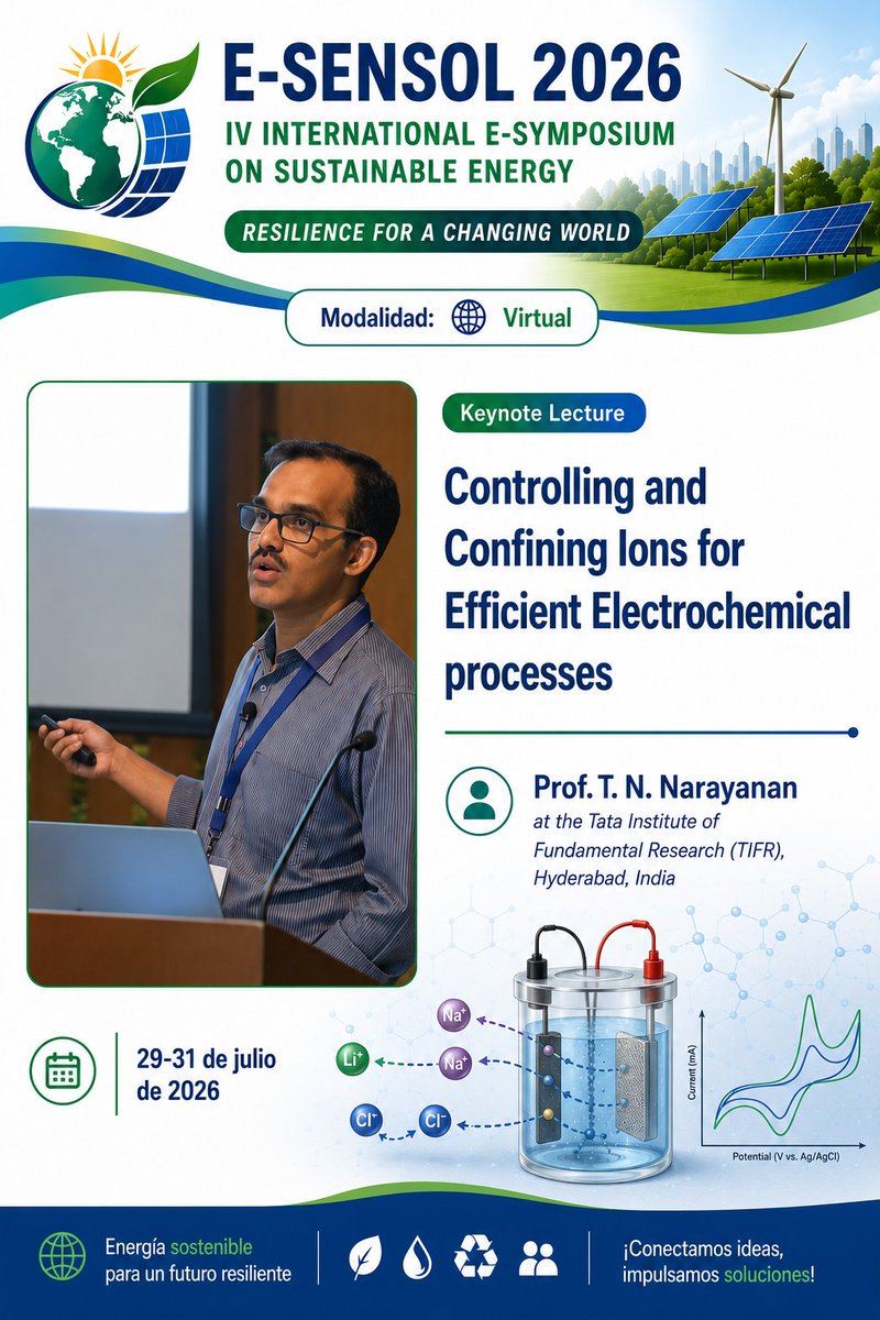e_sensol's tweet photo. Here’s tomorrow’s speaker lineup! 🎙️ We’re thrilled to feature these amazing experts.

Don't miss out—see you all tomorrow! ⏰
@e_sensol @FCQ_UANL #SustainableEnergy #RenewableEnergies #RenewableEnergyistheFuture ☀️⚡️🌊🌎📝 https://t.co/gT5XjxKK7Q
