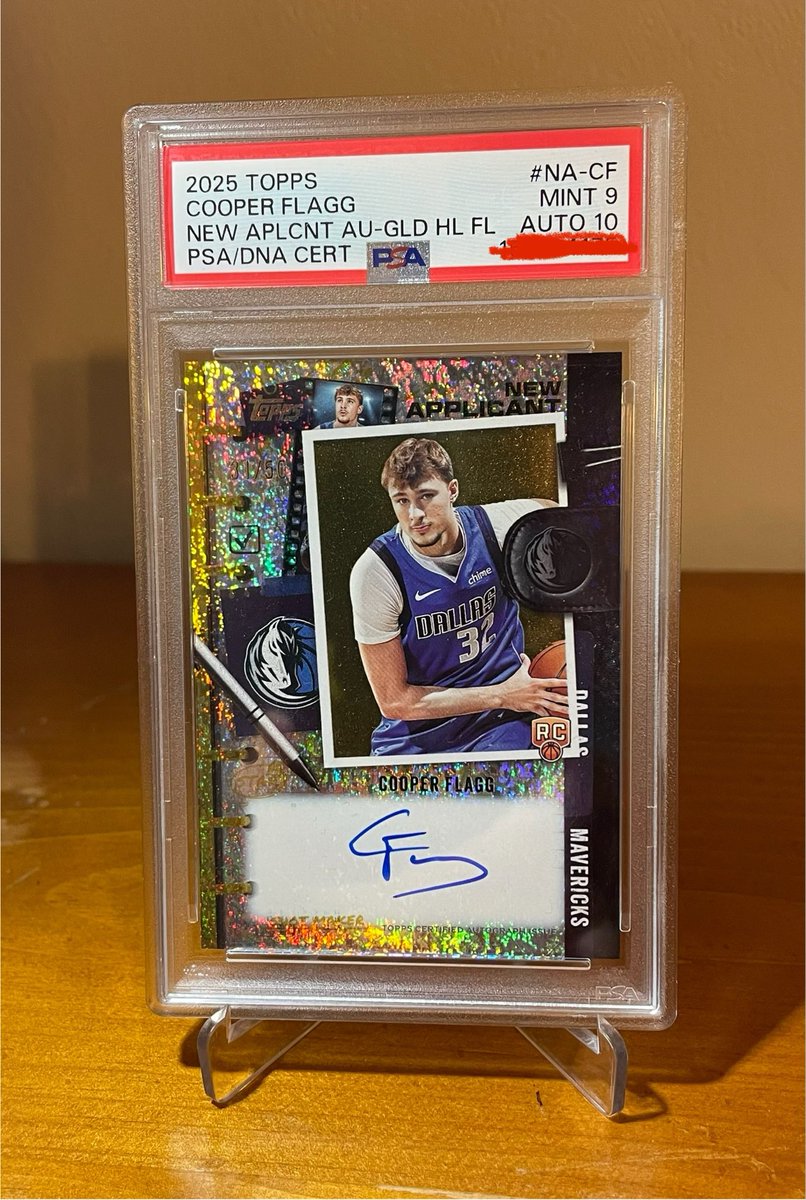 StayHumble0420's tweet photo. @CardPurchaser green RAW /75 did $9k. What do you think the Gold /50 Graded would do? https://t.co/cB2mriN3lg