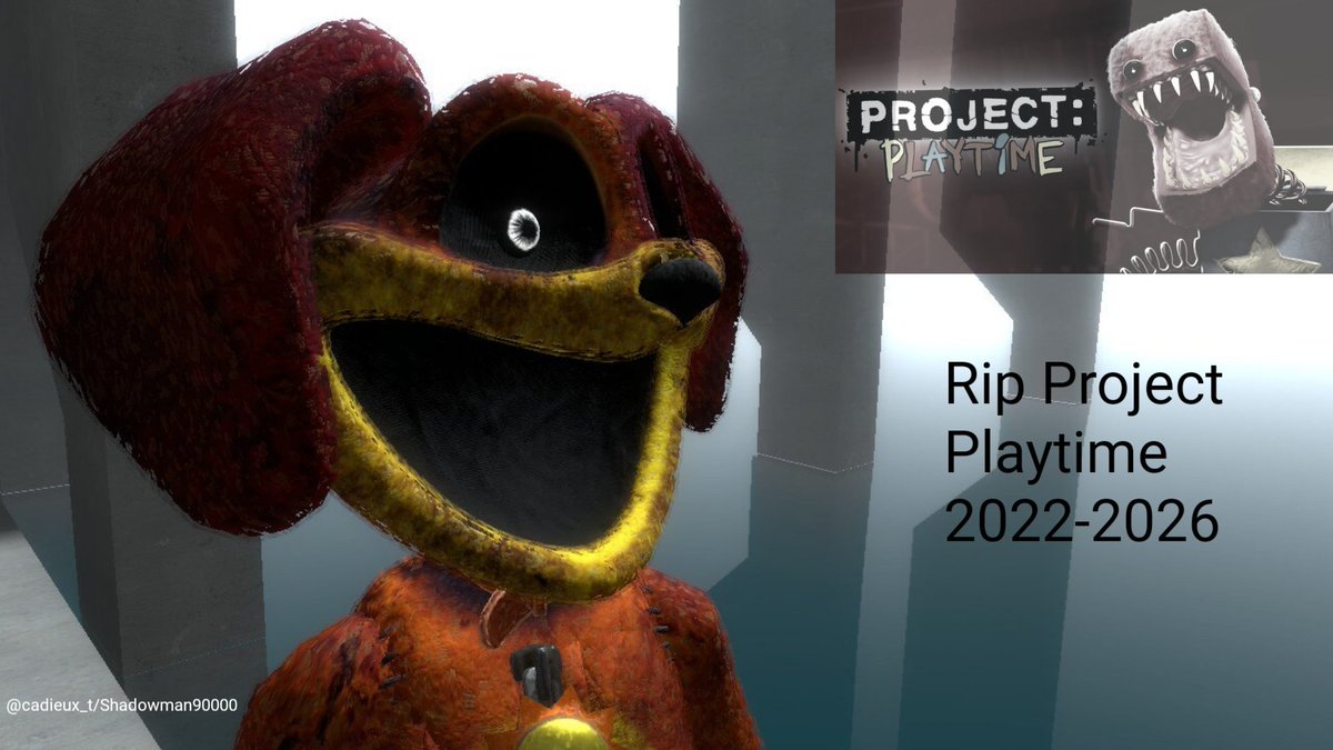 cadieux_t's tweet photo. Rip Project Playtime. It's been a fun year
Gmod screenshot taken by me
#ProjectPlaytime #PoppyPlaytime #GMOD https://t.co/oqNDkJodq8