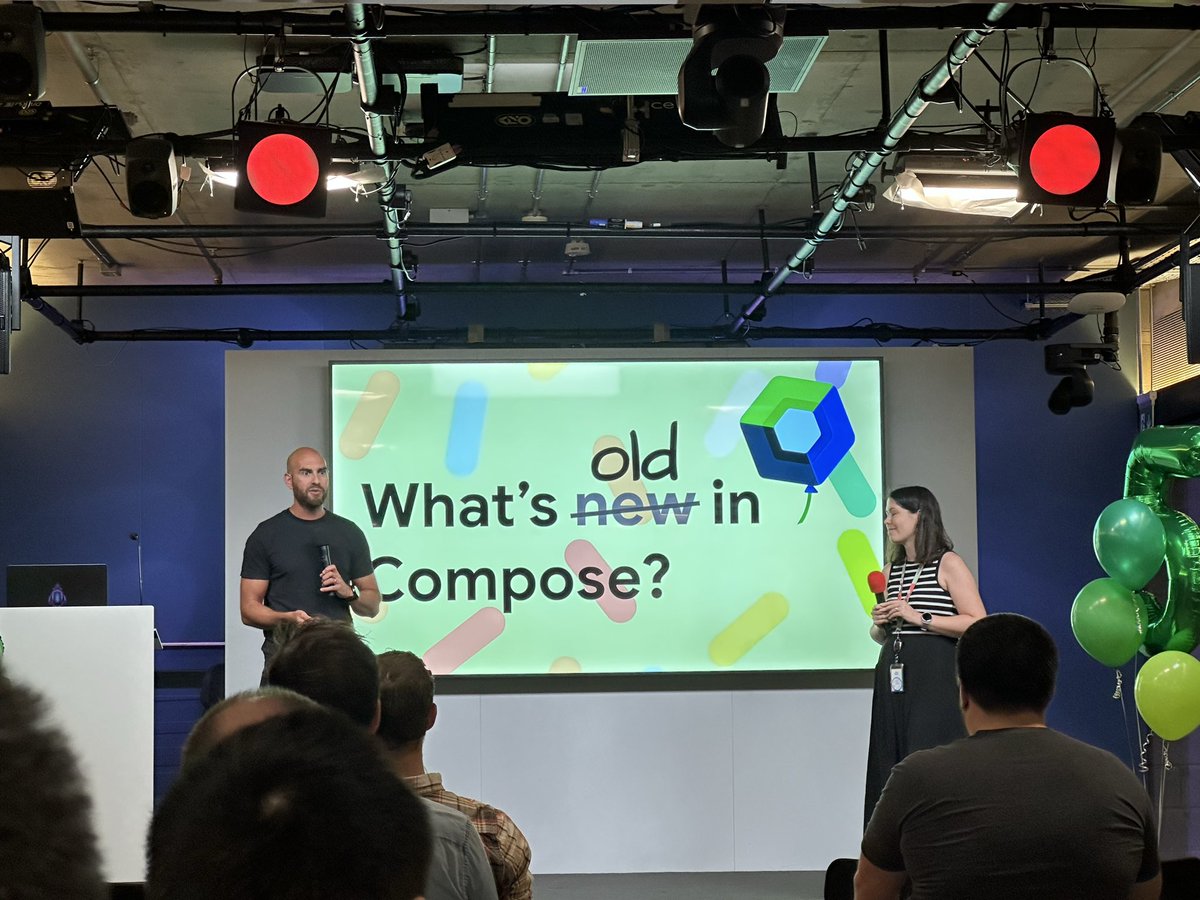 _nex0s's tweet photo. Celebrating 5 years of compose @AndroidDev https://t.co/RHV8JThA1x