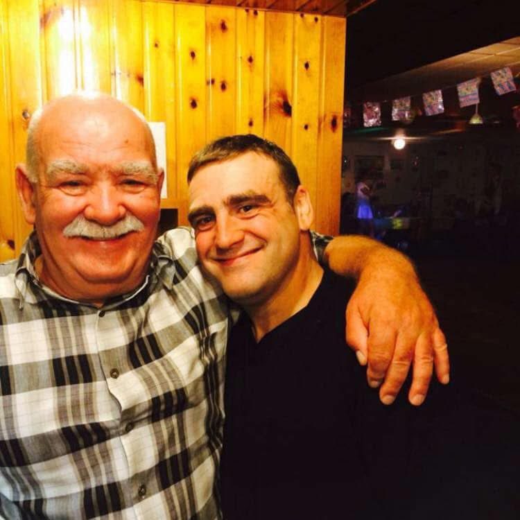 mark29burnett's tweet photo. @AdeleInked Me an my dad I’m 48 https://t.co/aFUtsovIuK
