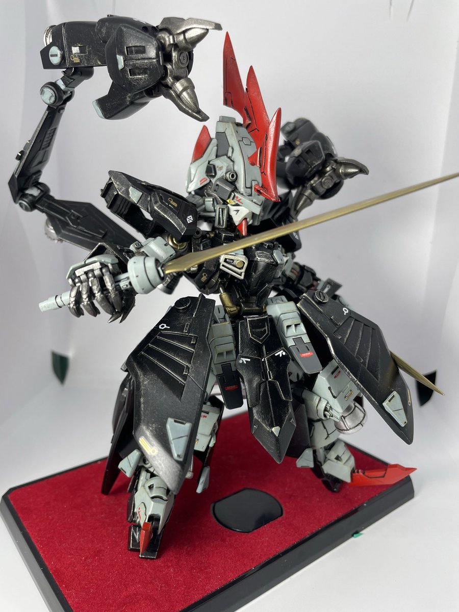 KENTASAN007's tweet photo. #MGSD 
MGSDハイドラ完成しました。
久々の完成品となりました、ガンダムヘッドもジオングヘッドもジャンクの寄せ集めにしてはいい感じになりました。次は塗装待ちの列からどれを塗装するか悩みますな😄 https://t.co/vMNxWXIYiL