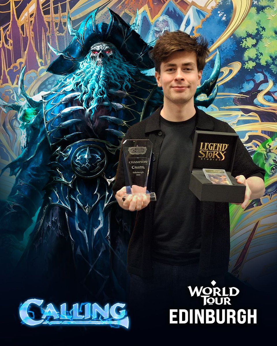 fabtcg's tweet photo. Congratulations to our weekend winners from Edinburgh! 🏴󠁧󠁢󠁳󠁣󠁴󠁿

Evan Tanguy sailed through the Calling, piloting Gravy Bones, Shipwrecked Looter 🏴‍☠️ 

Alexander Reichhart sizzled through the Silver Age Showdown on Briar 🌱 

See the winning decklists: https://t.co/8Gbthh9EKd https://t.co/lP4J1f8ka3
