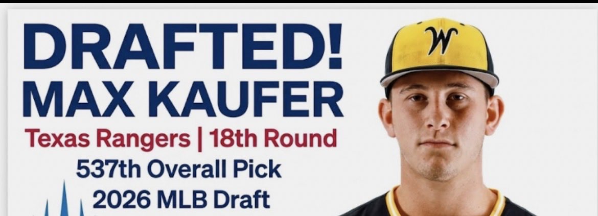 NCSA_Baseball's tweet photo. Congrats, Gentlemen!
#NCSABaseball #MLBDraft2026 🧢 https://t.co/vhJNqX8eC9