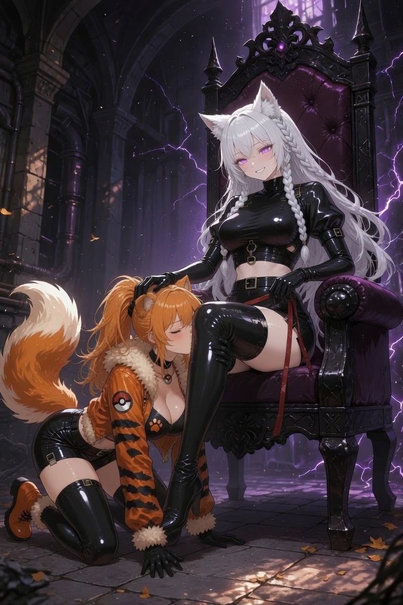 Growlithe_332's tweet photo. I want to send a huge thank you to my new Alpha @TikiAlphaWolf for saving me and welcoming me into her pack. She is absolutely amazing and my new family has welcomed me so well. I love her and I will always be loyal to her, and will serve her obediently. Thank you again my Alpha https://t.co/f7oInpuLso