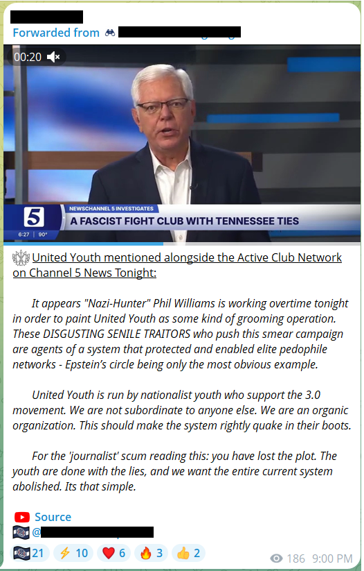 PhilNvestigates's tweet photo. Looks like the neo-Nazi crowd is triggered by my latest reporting. 🤷‍♂️ https://t.co/D7fSEov92L