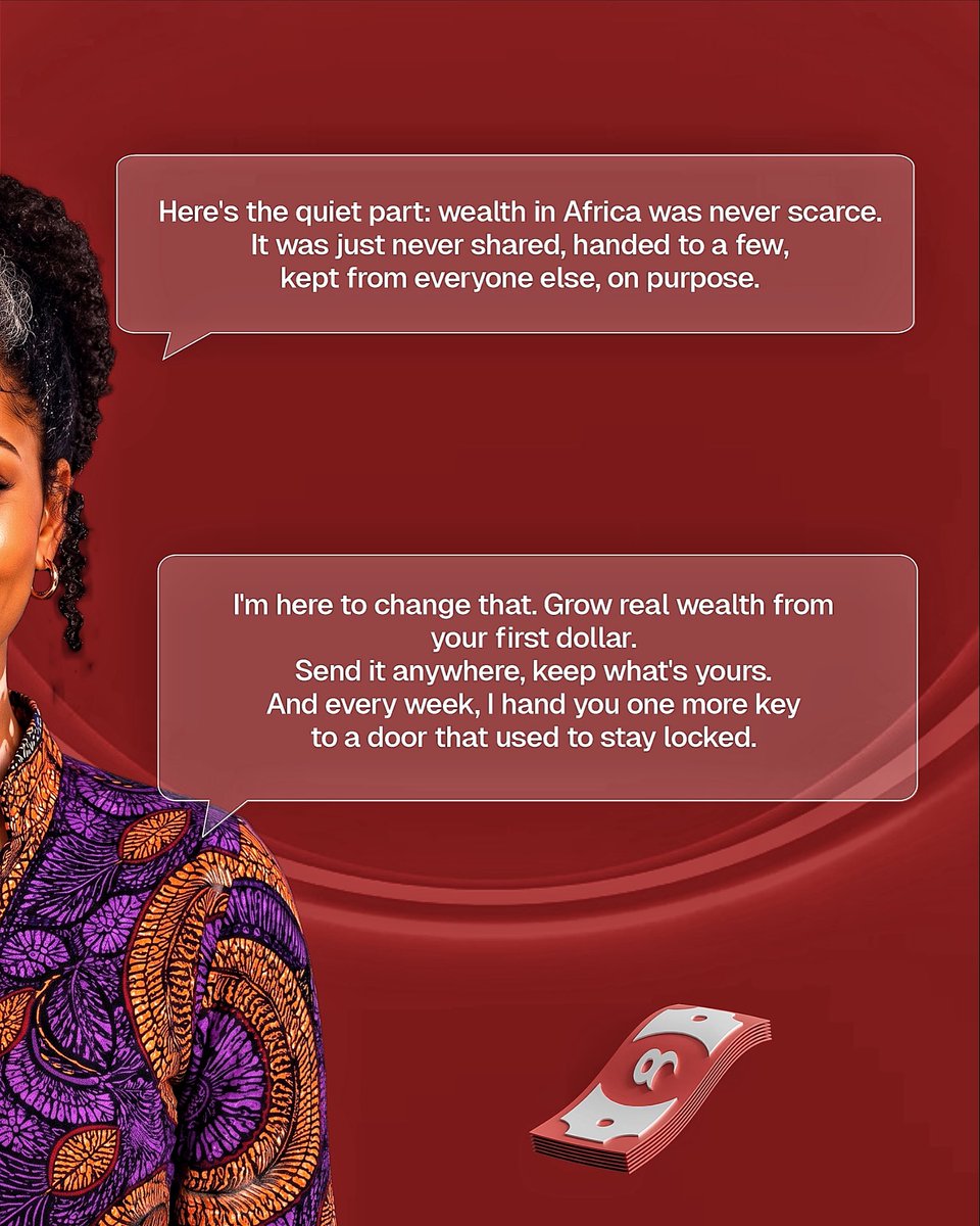usegroxofficial's tweet photo. Your wealth journey doesn't start with money. It starts with someone finally being straight with you about why the door was closed in the first place.

That's Zuri's job now. Step one, meet her.

#askzuri #grox https://t.co/eDhxti2Ixx