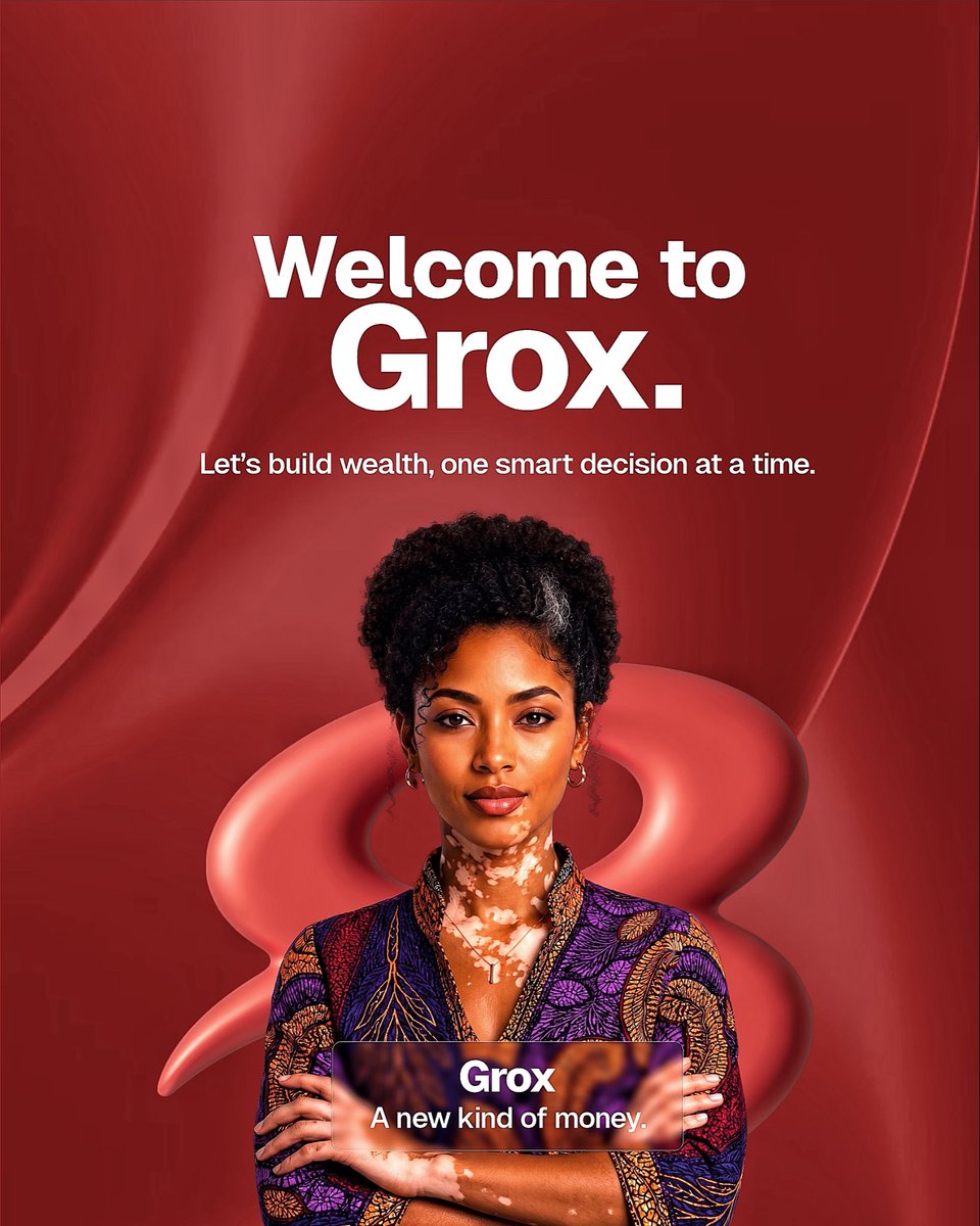 usegroxofficial's tweet photo. Your wealth journey doesn't start with money. It starts with someone finally being straight with you about why the door was closed in the first place.

That's Zuri's job now. Step one, meet her.

#askzuri #grox https://t.co/eDhxti2Ixx