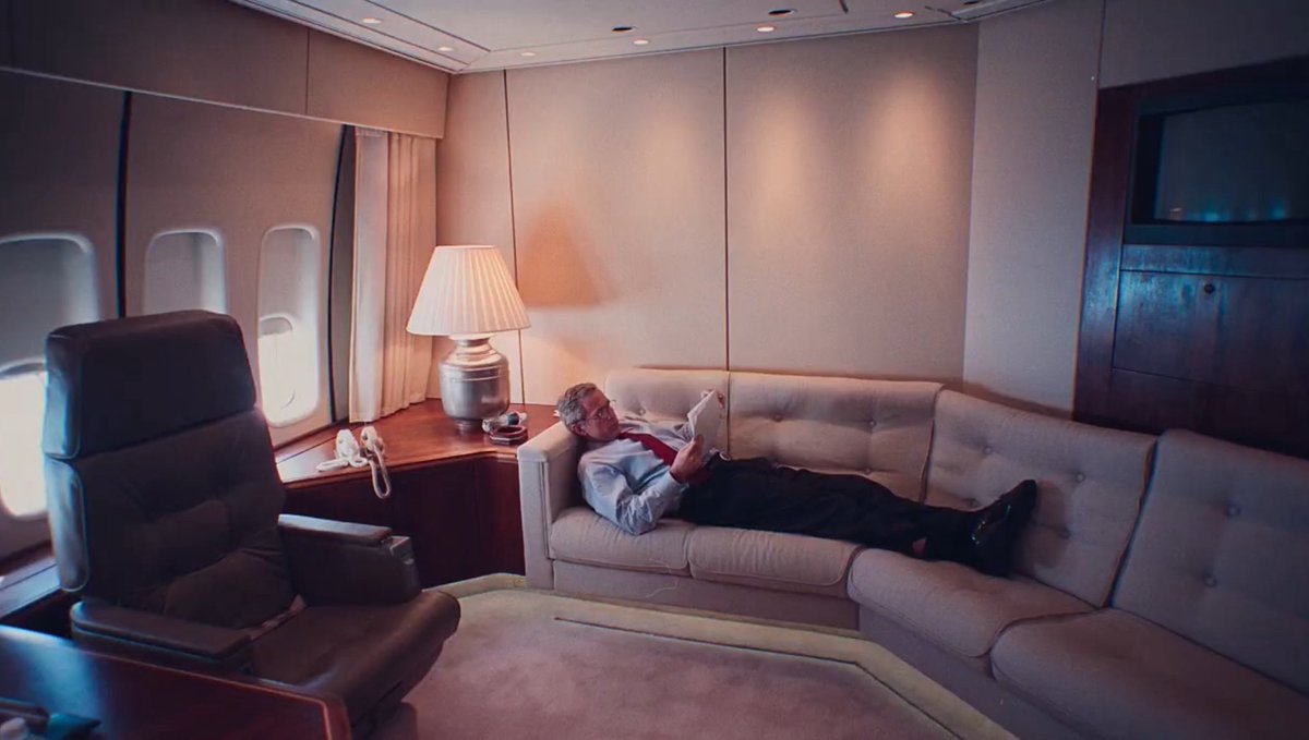 TheBushArchive's tweet photo. President George W. Bush on Air Force One during September 11th 2001. https://t.co/MEoin9ttEo