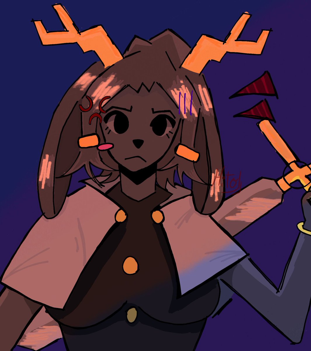 Marygaby191's tweet photo. HAPPY 3 ANNIVERSARY TO PSEUDOREGALIA (i don't know how to color LOLL) https://t.co/DZNqJDpNrU