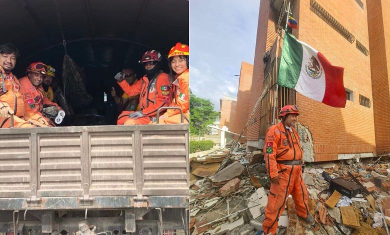 DiarioCoahuila's tweet photo. ⛏️El rescatista voluntario originario de #Múzquiz, Armando López Guerrero, integrante de Topos Azteca México, relata cómo ha sido permanecer durante un mes entre edificios colapsados

#Coahuila 

https://t.co/bKHXwRwzIJ https://t.co/invI4U3ArF