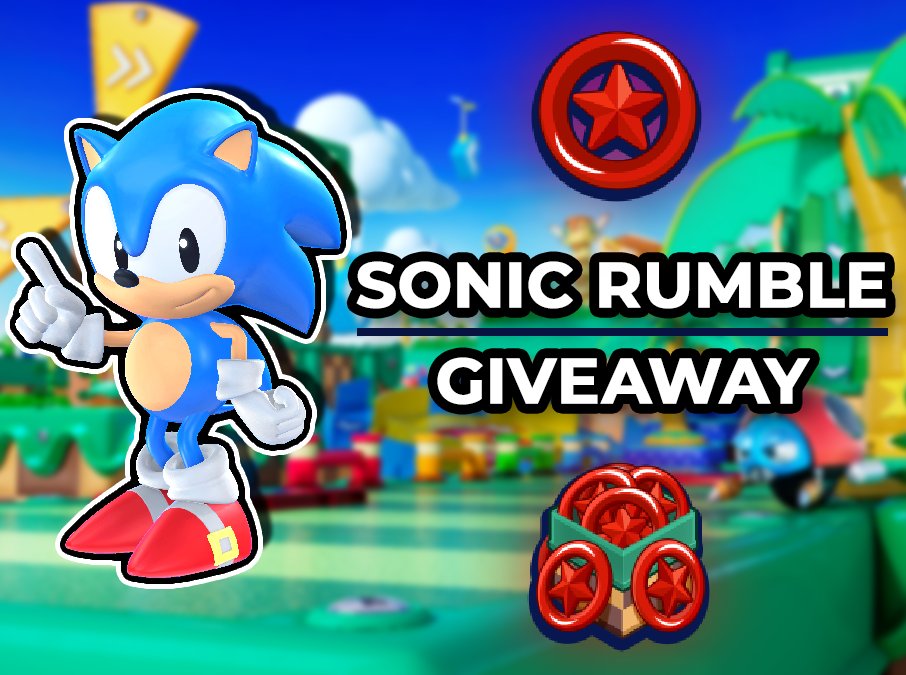 JakeCenZ's tweet photo. ‼️ You know the drill! I have 4 codes for 300 Red Star Rings to give out for Sonic Rumble Party! Comment your favorite Classic Sonic Level and follow @Sonic_Rumble to enter! 
I'll pick the 4 winners in a few days and DM you the code if you've won. #SonicRumblePartner #Sonic https://t.co/xZ7TBkZAXm