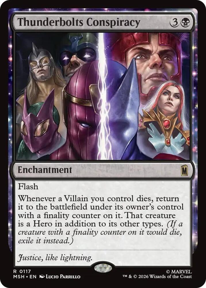KayceExists's tweet photo. Thunderbolt conspiracy might be my second favorite card, the first obviously the goat Ed-E https://t.co/5cVp3Pn4OB