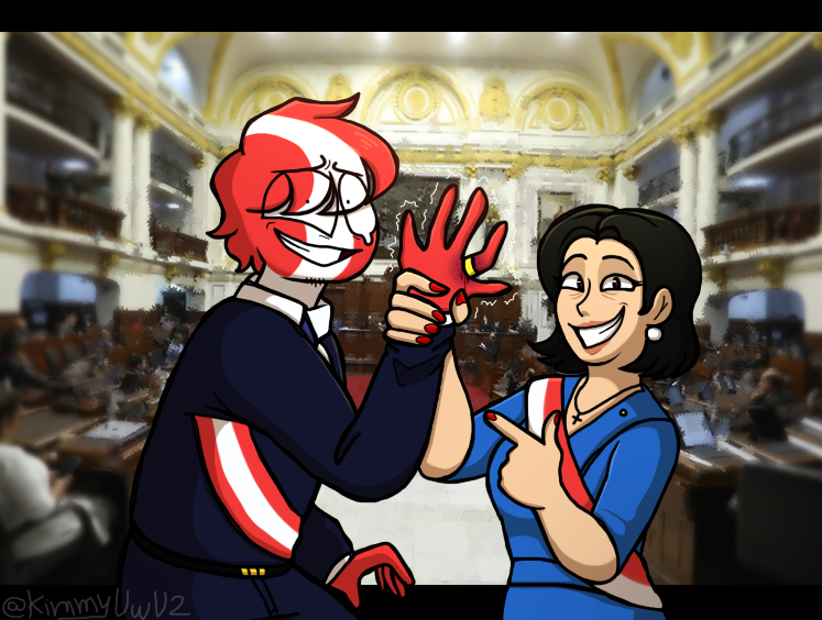 KimmyUwU2's tweet photo. Feliz 28 de Julio 🇵🇪

#Countryhumans #CountryhumansPeru https://t.co/zOf9MnfAAR