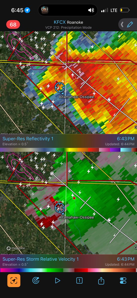 severeforecast's tweet photo. Altamahaw-Ossipee right now https://t.co/iYoS2gHXTQ