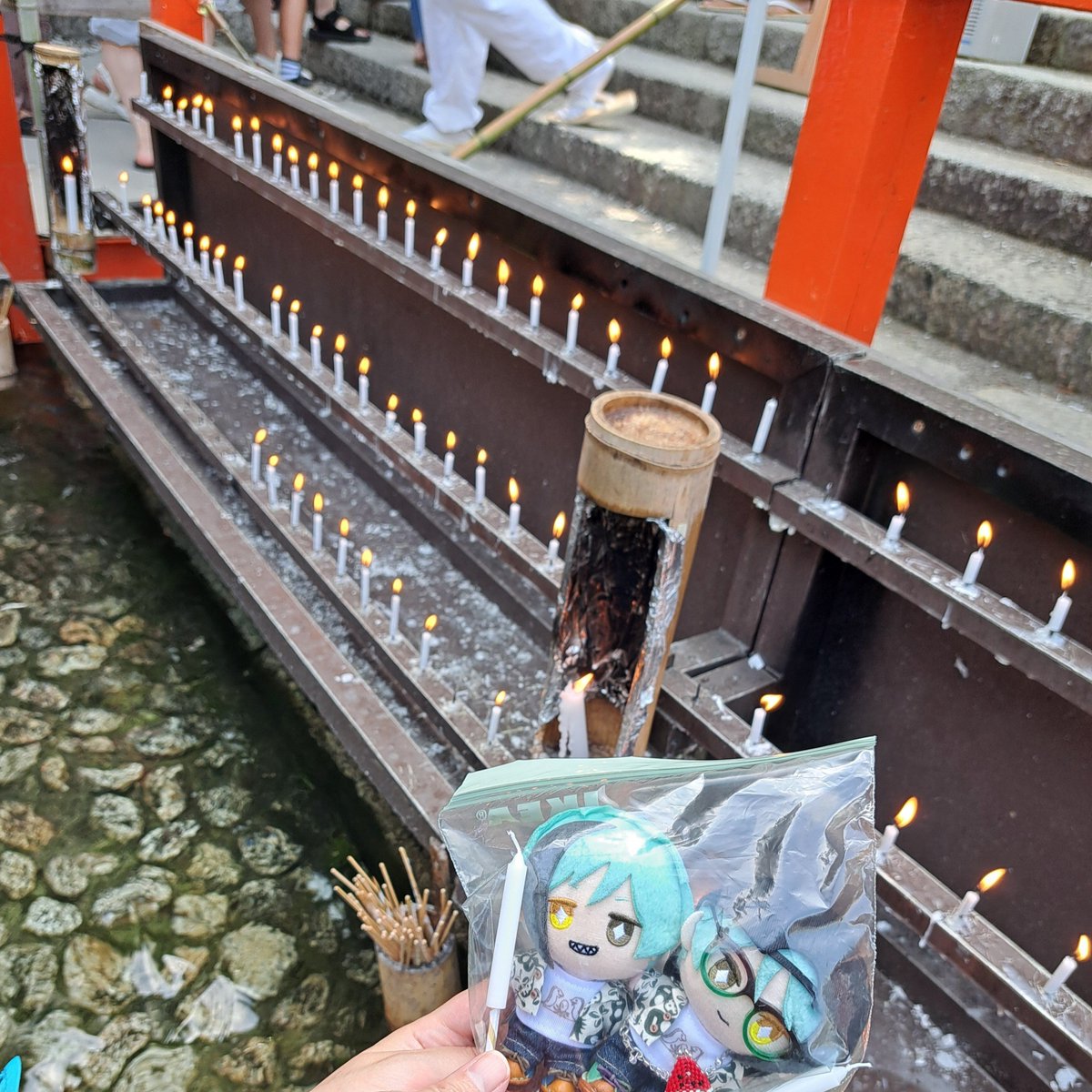 yu_pasha2's tweet photo. 今年もみたらし祭に行ってきた🦶💦
暑かったけど水は冷たかったねぇ

お昼は予約がなかなかとれないホテルランチ😋 https://t.co/QyJD8UmtXD