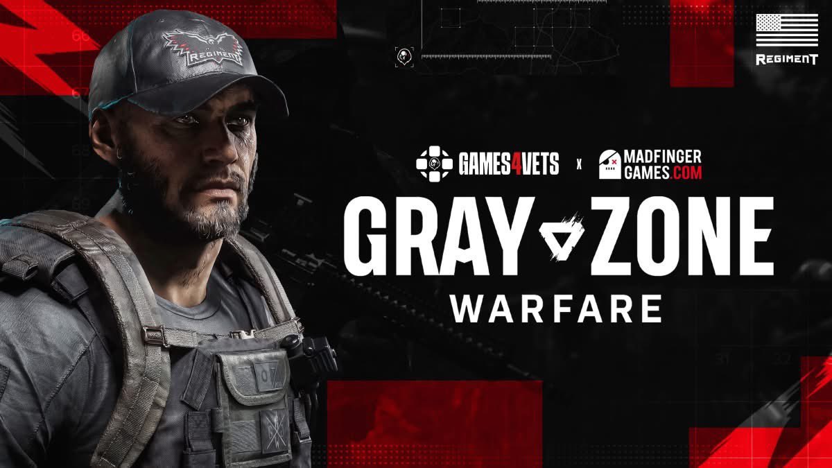 RegimentGG's tweet photo. Our partners at @GrayZoneWarfare just provided us with more FREE game codes for Military Veterans! 🫡

Thanks to our partnership with GZW, we have provided nearly 1,000 Military Veterans & Service Members with a FREE copy of the game! 

Shoutout to @MADFINGERGames for constantly going out of their way to support Military Veterans through REGIMENT! 

#Games4Vets | #GZW