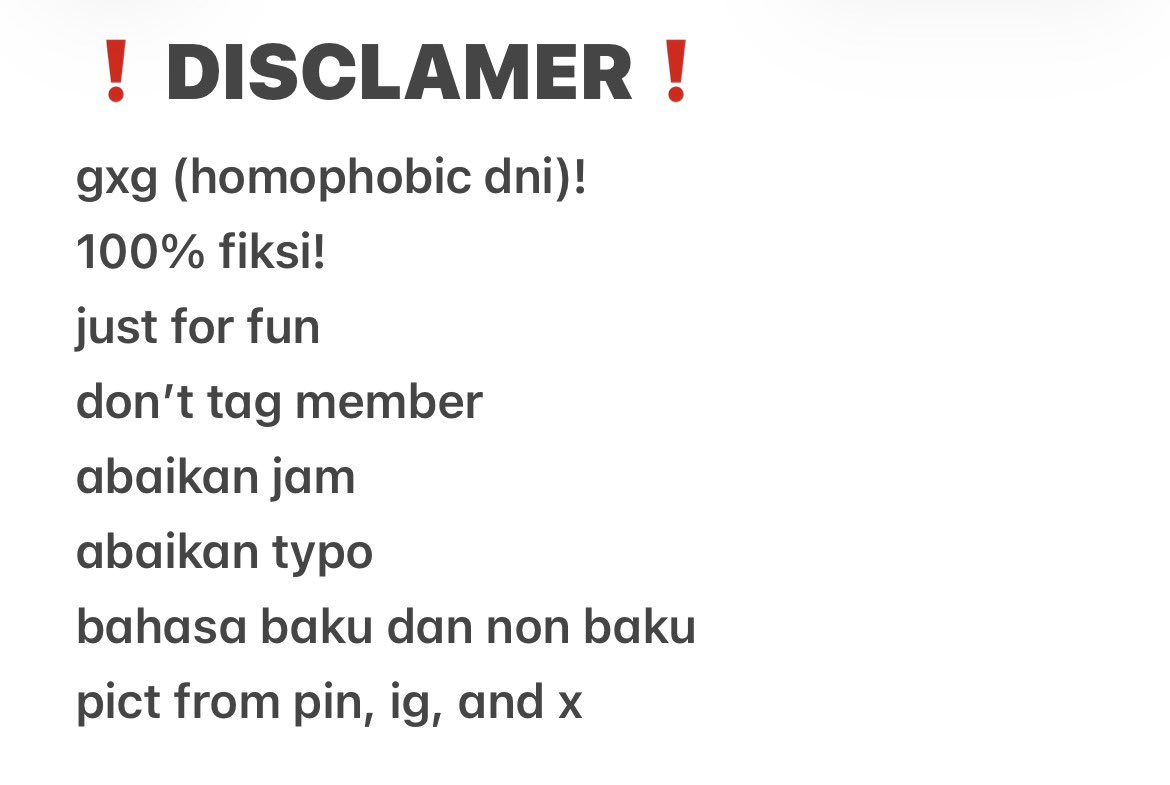 zezerinm's tweet photo. baca ini dulu yaa https://t.co/rMFfwZ5tmv