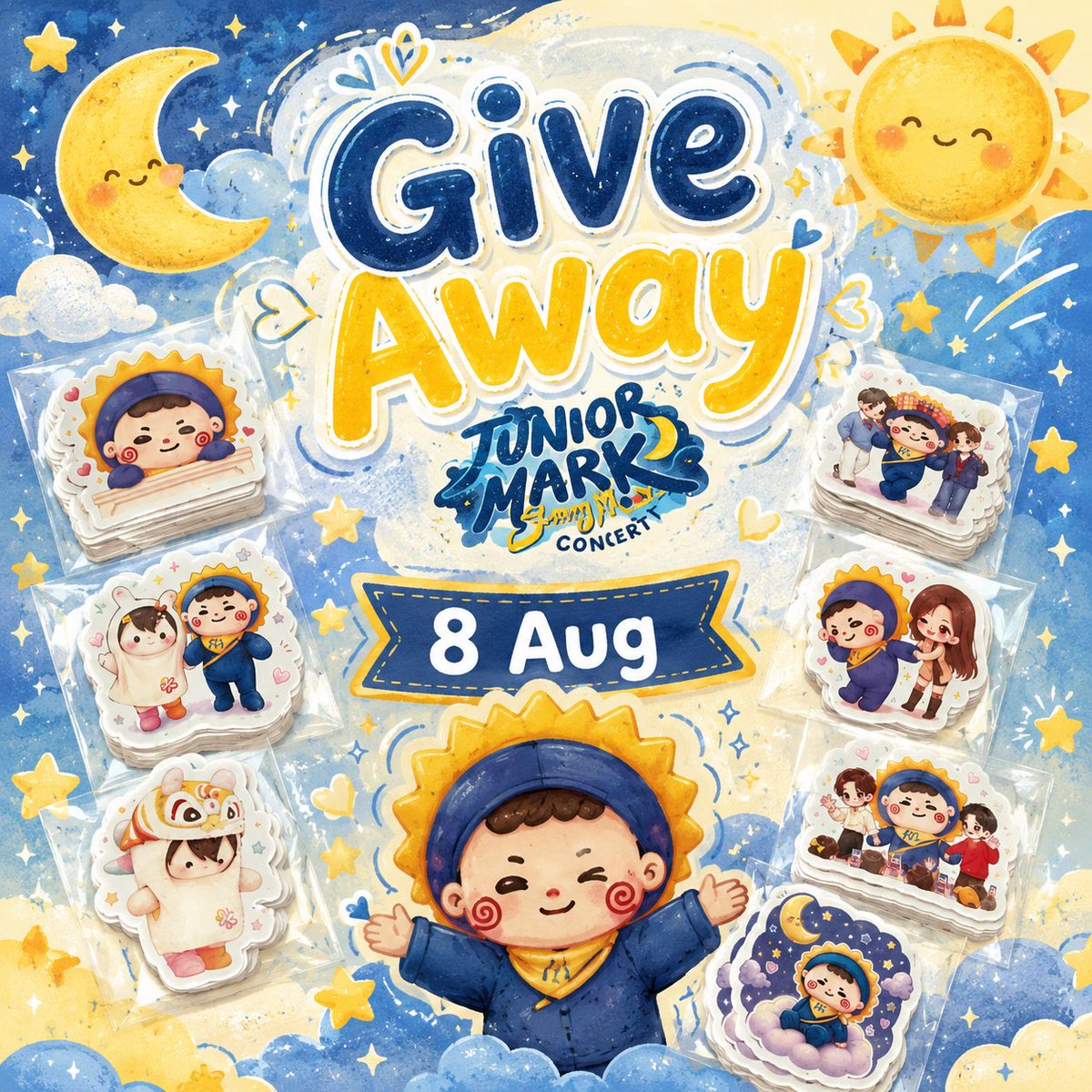 Maybe_mika's tweet photo. ไม่รู้จะมีใครอยากได้ไหม แต่ทำครั้งแรกเลย
🗓  8 ส.ค. เท่านั้น ! 
📍 Bitec Live
#Juniormark #JuniorMarkConcert https://t.co/t35m5IoXLv