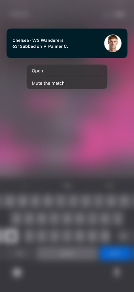 Jimmydballer10's tweet photo. I knew the match was over when I saw this notification https://t.co/prjKNAhw6S