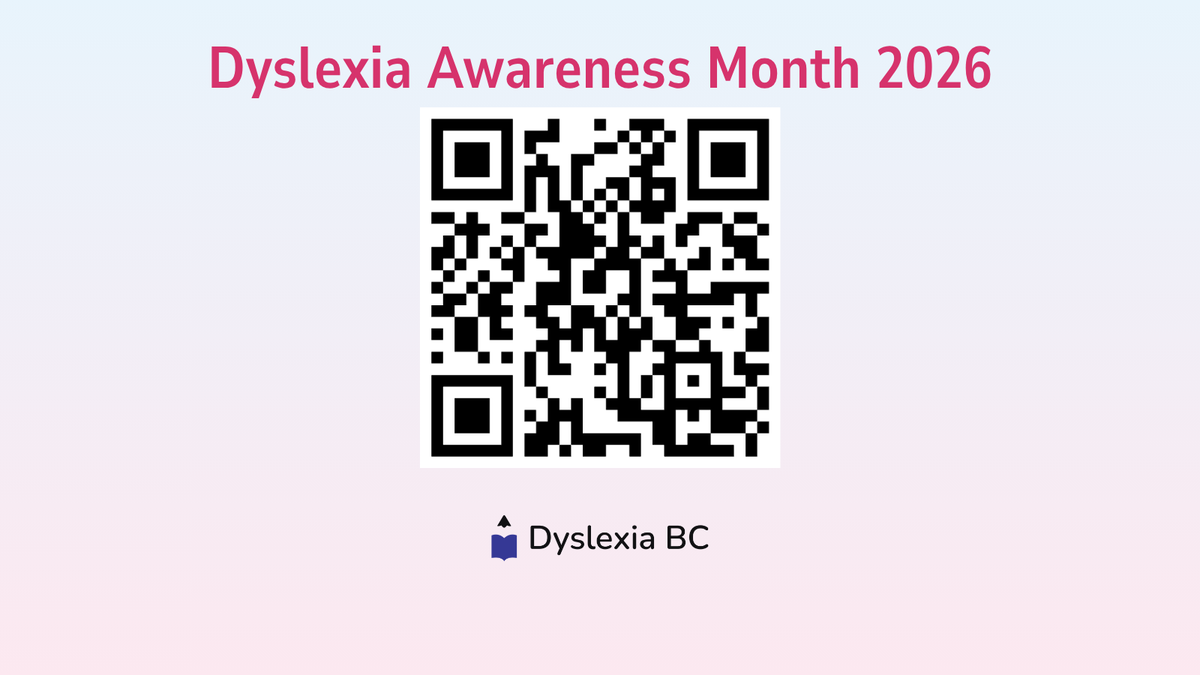 DyslexiaBC's tweet photo. 📢 Start planning: #DyslexiaAwarenessMonth

The #DyslexiaBC Creative Contest is back for October 2026! 🎉

🏆 Lots of prizes to be won
💙 Raise dyslexia awareness across BC through your creativity

Details:
https://t.co/hRdaJP4vdk

#DyslexiaAwarenessMonthBC #bced #bcparents #BC https://t.co/2eFoF7ZCCS