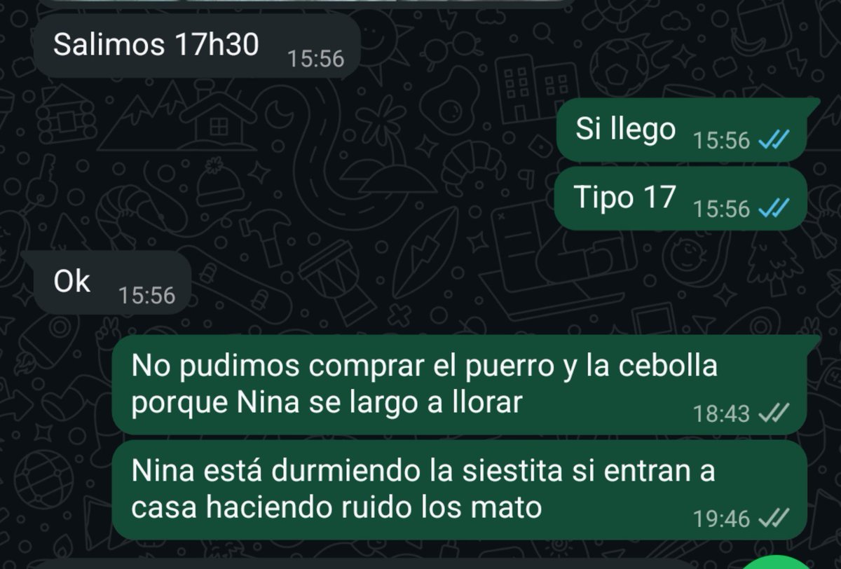theycallmegabi's tweet photo. Me acuerdo cuando Pampita filtro los chats que tenía con el marido de Pampita y eran buen día amor te amo buen jueves https://t.co/f5TuYdQdgf
