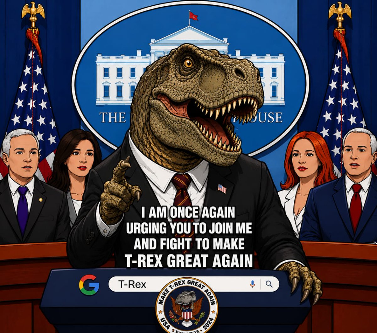 TrexOnGoogle's tweet photo. I am once again asking you to join the T-Rex era.
The strongest narratives are built by the community. https://t.co/ynBEFD82P2